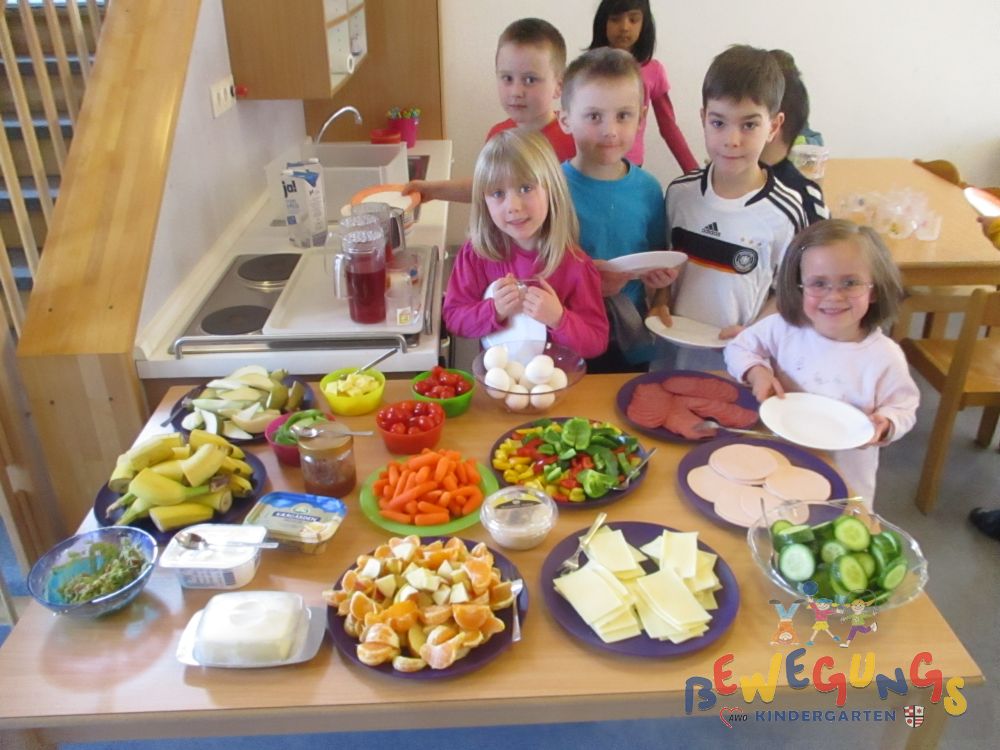 Gesundes Frühstück - Kindergarten im Brombachtal/Odenwald